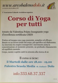 Corso yoga 2022